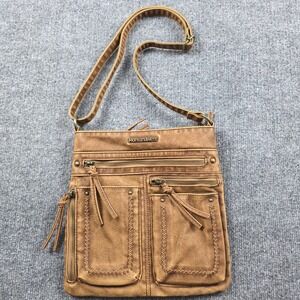 Montana West Concealed Carry‎ Crossbody Purse Brown Western Boho Shoulder Bag
